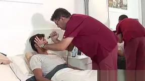 Chubby Doctor Stepdaddy Sits On Raw Twink Cock And Rides It Hard