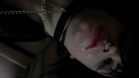 my cream on my white slut face