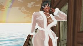 Cute Maid Gets Sexy Japanese Game Action With Big Boobs Titfuck