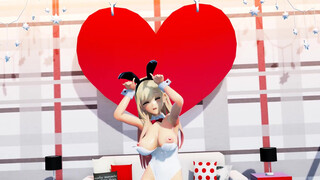 【4K / MMD R18】Kitagawa cute bunny