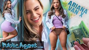Public Agent - Short young thick sexy latina with amazing ass wraps pussy around a big cock outdoors