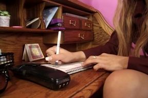 Petite teen is here to ride his cock and make him cuim all over