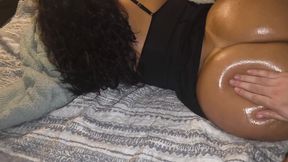 Stepmom Chats with Her Ex While She Gets Penetrated
