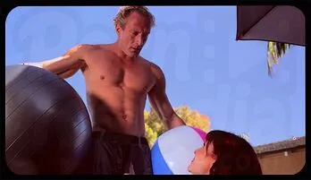 Gorgeous Redhead Odette Fox and Athletic Clarke Kent's Wild Poolside Adventure