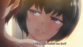 Step sister and her friend take in my thick rod &mdash;  part one