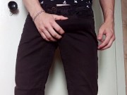 15 minute jerking off of a big fat cock. I don't let myself cum. I'm suffering