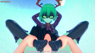 POINT OF VIEW Manga porn Foot wank From Huntress Wizard from Escapade Time