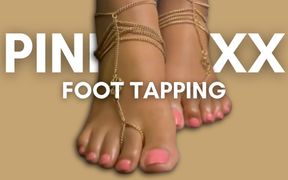 Pink Foxx Foot Tapping with Jewelry