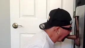 Homemade Gloryhole Gaydaddy Barebacked After Cocksucking