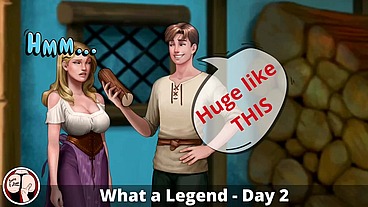 "10 inch big dick? But I am married!" (What a Legend - COMPLETE DAY 2)