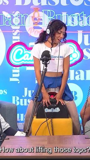 Lesbico Duo in Action Riding the Fuckmachine to Orgasm on Juan Bustos Podcast