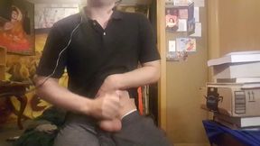 Bator Enjoys Solo Masturbation While Watching Twink 18+ Porn
