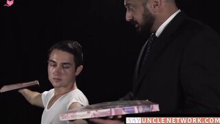 SayUncleNetwork.com - Buff Mormon raw barebacks young man hard and rough