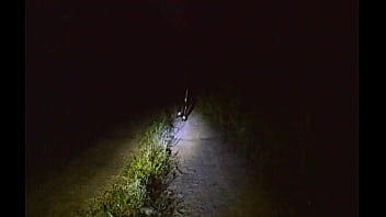 Night walk in leather