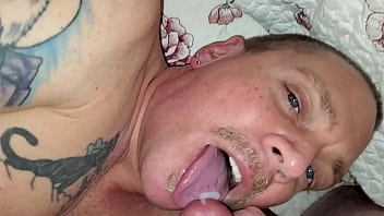 Swallowing a friends load