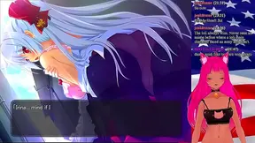 Neko Tempts Her Master as a Busty Maid in Virtual Fantasy RP