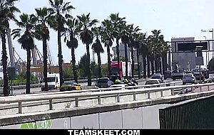 Petite Teen Fucks In Public