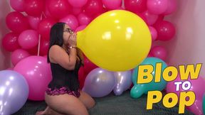 Gabriella the Balloon Hunter – An Epic Yellow Giant Blow to Pop