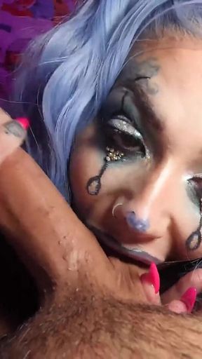 Clown Town Ep.4: Hottie Tiger Lilly Gets Creampied and Came in