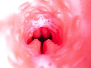 CAMERA INSIDE PUSSY: ALMOST CUM IN PUSSY! BEST Internal ASMR in 4K