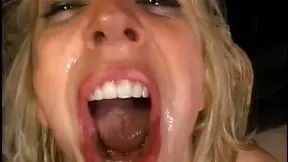 Blonde Slut Kelly Enjoys Hardcore Threesome Fuck Fest Action