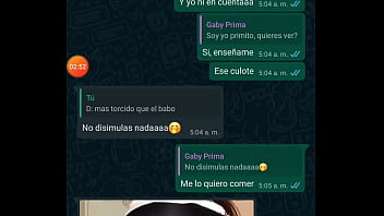 WHATSAPP CONVERSATIONS WITH MY COUSIN GABRIELA DE SINALOA