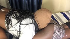 Gorgeous lesbians make each other cum by licking pussy and grinding on each other