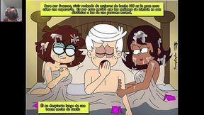 Lincoln Fucks His Harem Of Women - The Loude House Hentai