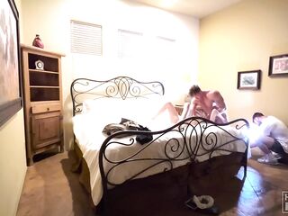 Body of a Gladiator Bangs Sexy Concupiscent Blond