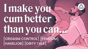 ASMR Audio Porn: Femdom JOI & Oral Teasing from Your Cocky FWB – Edging, Dirty Talk