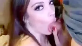 Big Tits Brunette Needs Cumshot