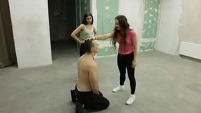 The lesson in balls destroying from Selena and Jasmine