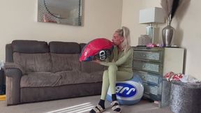 Rare Beach Ball Mouth Inflate