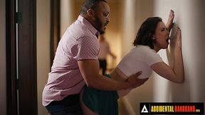 Whore wife Cody Steele caught cheating and husband decided to gangbang her with his friends together
