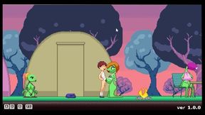 Kinky anime plants gang up on unsuspecting man