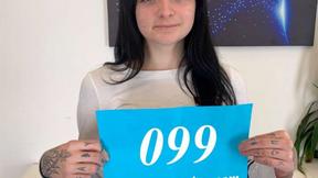 ”Tattooed girl at porn casting”