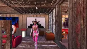 Sexy Teen Brunette Shows Off Fallout 4 Inspired Anime Fashion Fantasies