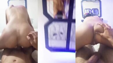 Brazilian milf rides hard until she moans and cum drips everywhere