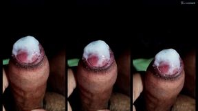 se masturbando gostoso no meu pau pequeno de 11cm porque a novinha me excitou e saiu pra trabalhar (watch on: sheer/red)
