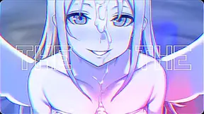 Dreamy Bunny Tempts HMV Fan into Wild Gooning Fantasy Cum Explosion