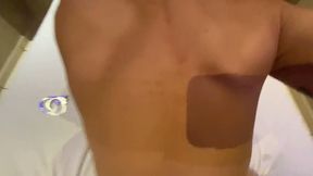 Young trans girl gave her very tasty little ass after being approached by the police officer - Full