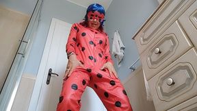 hot ladybug cosplay with nice ass and tits