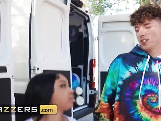 BRAZZERS - Wicca LaVey And Madalina Moon Exchange Partners For A Camping Foursome Adventure