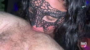 Her Pink Tongue Is Hungry for a Hairy Ass