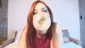 POV Riding with Bubble Gum 480p mp4