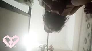 POV: Naked Trans girl peeing over your face