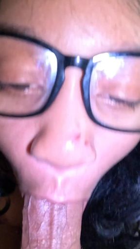 Ebony Slut Gets Another Messy Facial