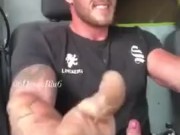 Jackoff in truck