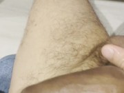 Cum inside my foreskin