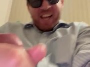 Quick Cut to Cumshot After Wrestling with My Dick for Thirty Minutes - In a Nice Shirt!